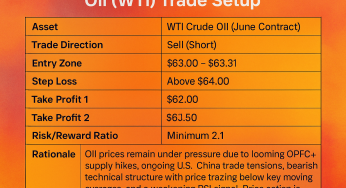 Oil Trade Setup – April 28