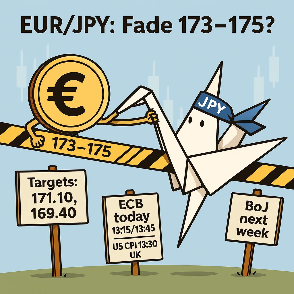 EURJPY Trade Idea – 11/9/2025 EURJPY Trade Idea