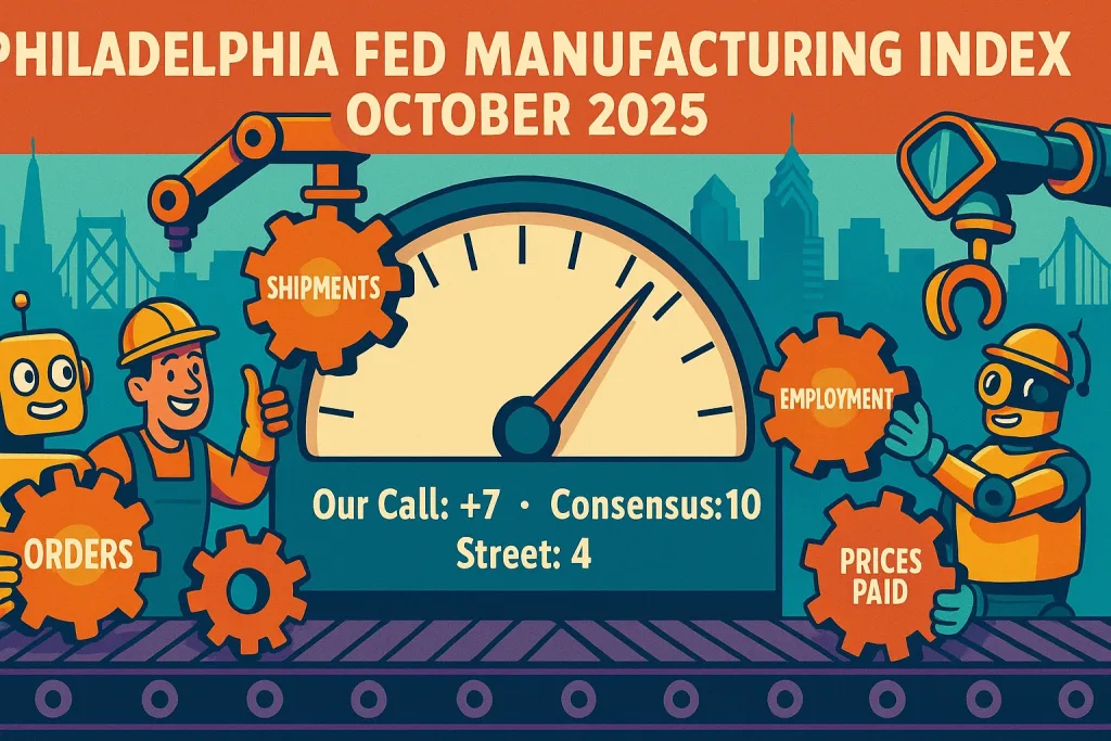 Philadelphia Fed Manufacturing Oct – What to Expect – 10.16.25 Philadelphia Fed Manufacturing Oct - What to Expect